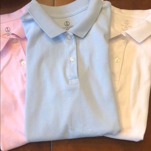 👠 Lands’ End Uniform Shirts Polo Shirts girls 16